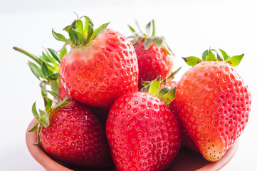   fresh red   strawberry