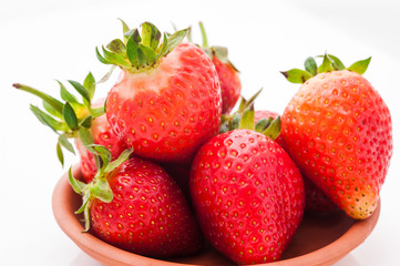   fresh red   strawberry