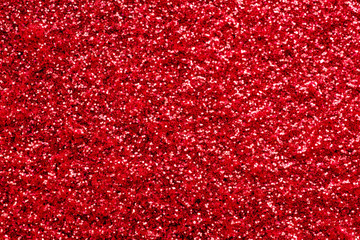Red glitter background