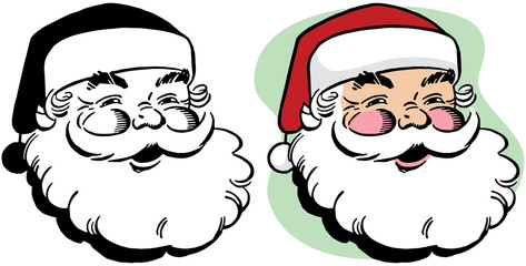 Smiling Santa Claus