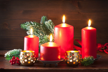 christmas candles lantern decoration