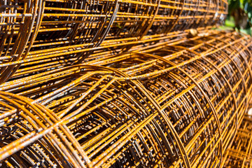 roll wire mesh steel