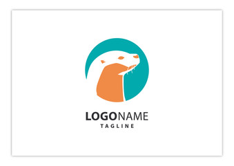 Otter Logo Design Template