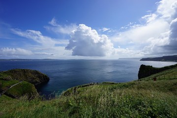 Landschaft um Carrick-a-Rede - Rope Bridge / Nordirland