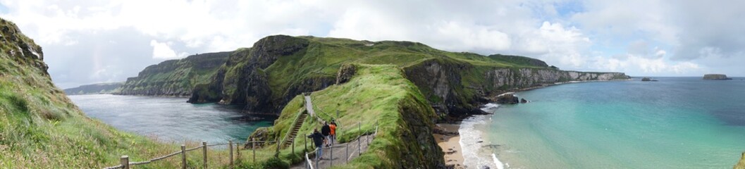 Landschaft um Carrick-a-Rede - Rope Bridge / Nordirland