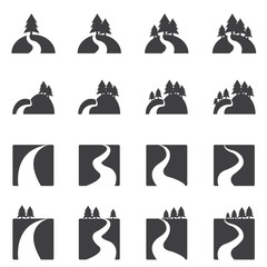 river icon set