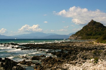 Fototapeta na wymiar costa di Maratea 