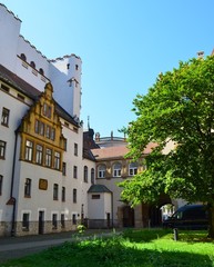 Fototapeta na wymiar Altes Rathaus in Bielefeld, Ostwestfalen, Deutschland