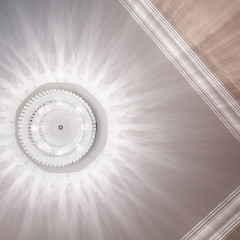 Designed light in modern interior