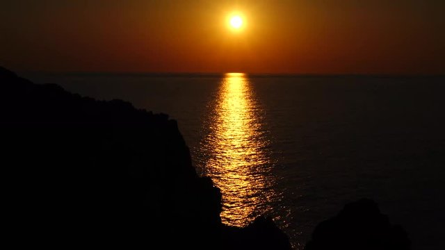 Cr&eacute;puscule en m&eacute;diterran&eacute;e