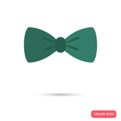 Male butterfly color flat icon