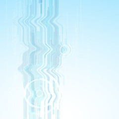 Abstract vector speed technology background, illustration