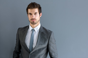 Portrait of young businessman