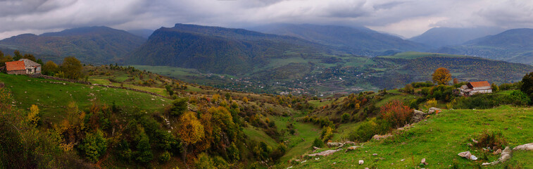 Amazing panoramic landscape, Armenia