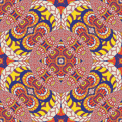 Seamless pattern with Love Hearts 