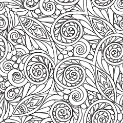 Seamless pattern with Love Hearts 