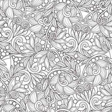 Seamless pattern with Love Hearts 