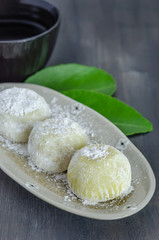 Daifuku Mochi Japanese dessert