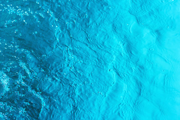 Water surface closeup