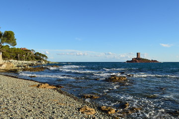 Le Dramont et l'île d'or