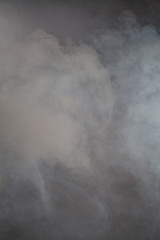 Smoke on black background