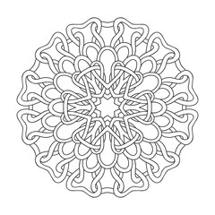 Decorative paisleys element