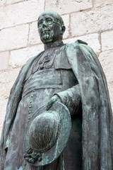 Monumento a José Eguino y Trecu Catedral de Santander Kantabrien (Cantabria) Spanien