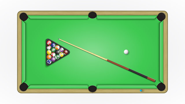 Accessories to a game in pool.