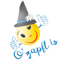 Smiley Oktoberfest Emoticon