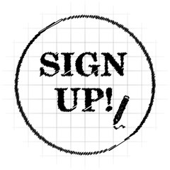 Sign up icon