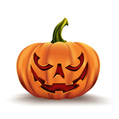 Halloween Pumpkin isolated on white background