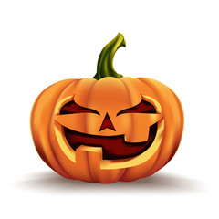 Halloween Pumpkin isolated on white background