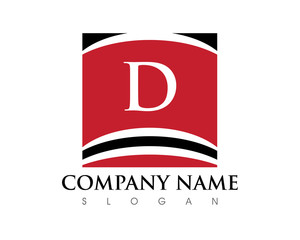 D Letter Square Logo