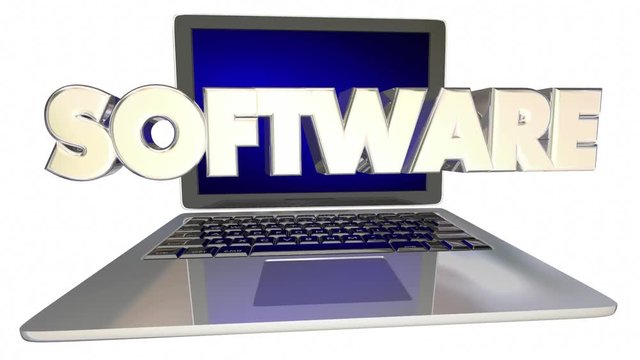 Software Development Applications Computer Laptop 3d Animation