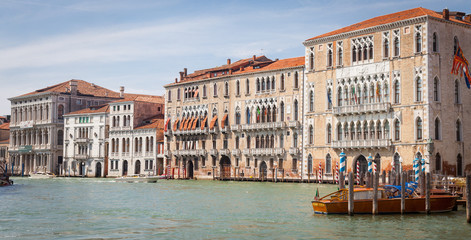 Iconic view of Venice Canal Grande