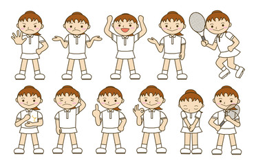 テニス　選手　女子