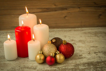 Christmas candles