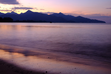 Fototapeta na wymiar Beach at morning time in Koh Kood, Trat province, Thailand