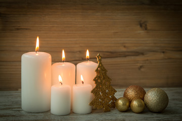 Christmas candles
