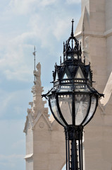 Fototapeta na wymiar Lantern in Budapest