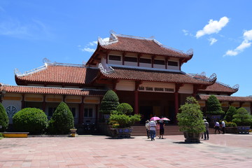 Fototapeta premium Quang Trung museum in Binh Dinh, vietnam