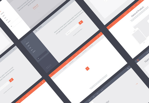 Simple Blocks Wireframe Kit