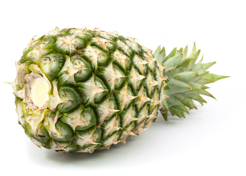 fresh and juicy pineapple isolated