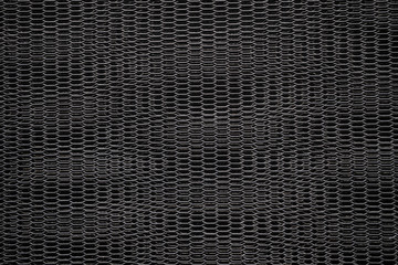 Black Expanded Metal Plates Texture