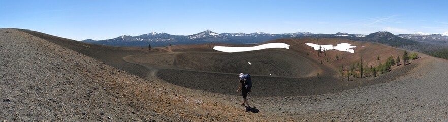 Cinder Cone Caldera, Lassen Volcanic National Park