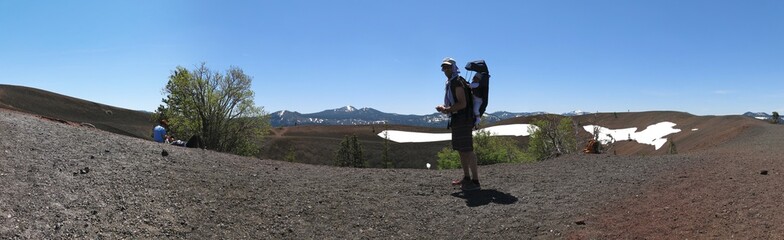 Cinder Cone Caldera, Lassen Volcanic National Park