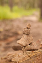 Rock stacking