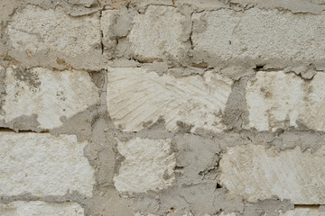 Brick texture with scratches and cracks