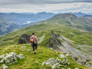 Grimpeur, retour de grande voie