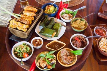 Délicieux repas de Bali